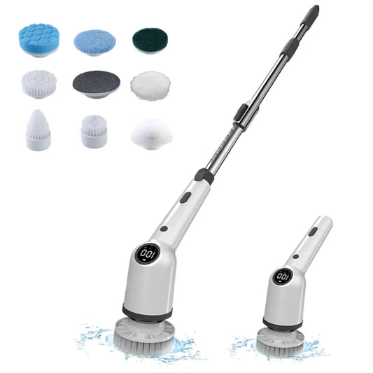 Cordless Multi-Head Spin Scrubber