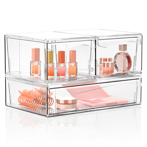 Acrylic Makeup & Skincare Organizer Drawers