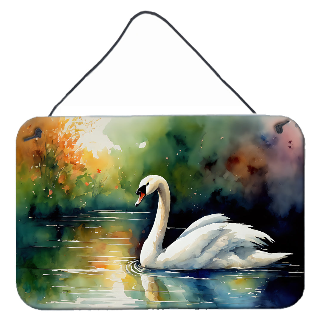 Swan Wall or Door Hanging Prints