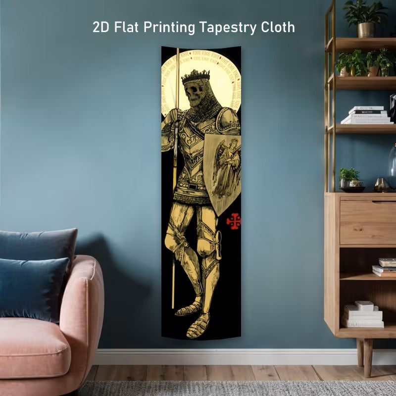 Peach-Skin Polyester Wall Tapestry | Soft Touch Decorative Art